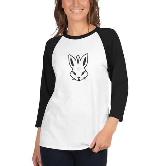 Rabbit - 3/4 sleeve raglan shirt